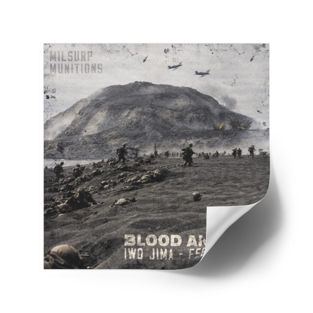 Blood and Ash | Iwo Jima Sticker
